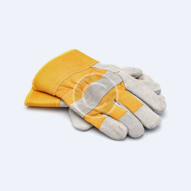 Yellow gloves